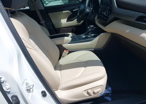 2022 Toyota Highlander Xle from USA, damaged, VIN 5TDGZRAH0NS554706